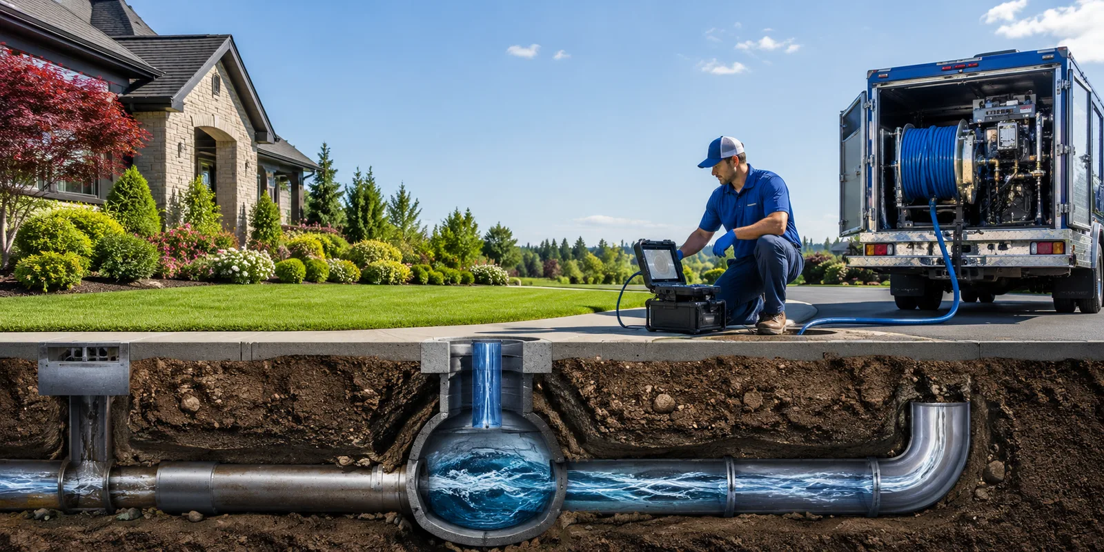 Drainage restoration information for Brave, PA